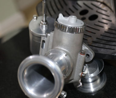 Starting to open out bell profile